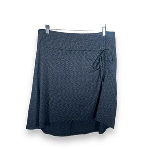 The North Face Women’s Cypress Heathered Gray Pull On Knee Length Skirt Size XL